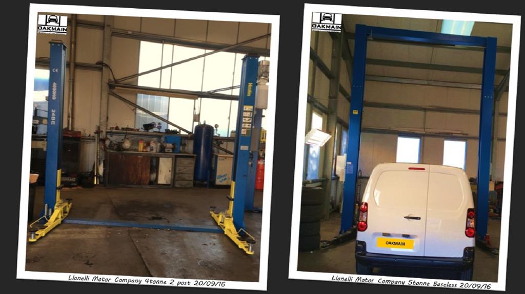 Oakmain Llanelli Motor Company, supplied by Oakmain